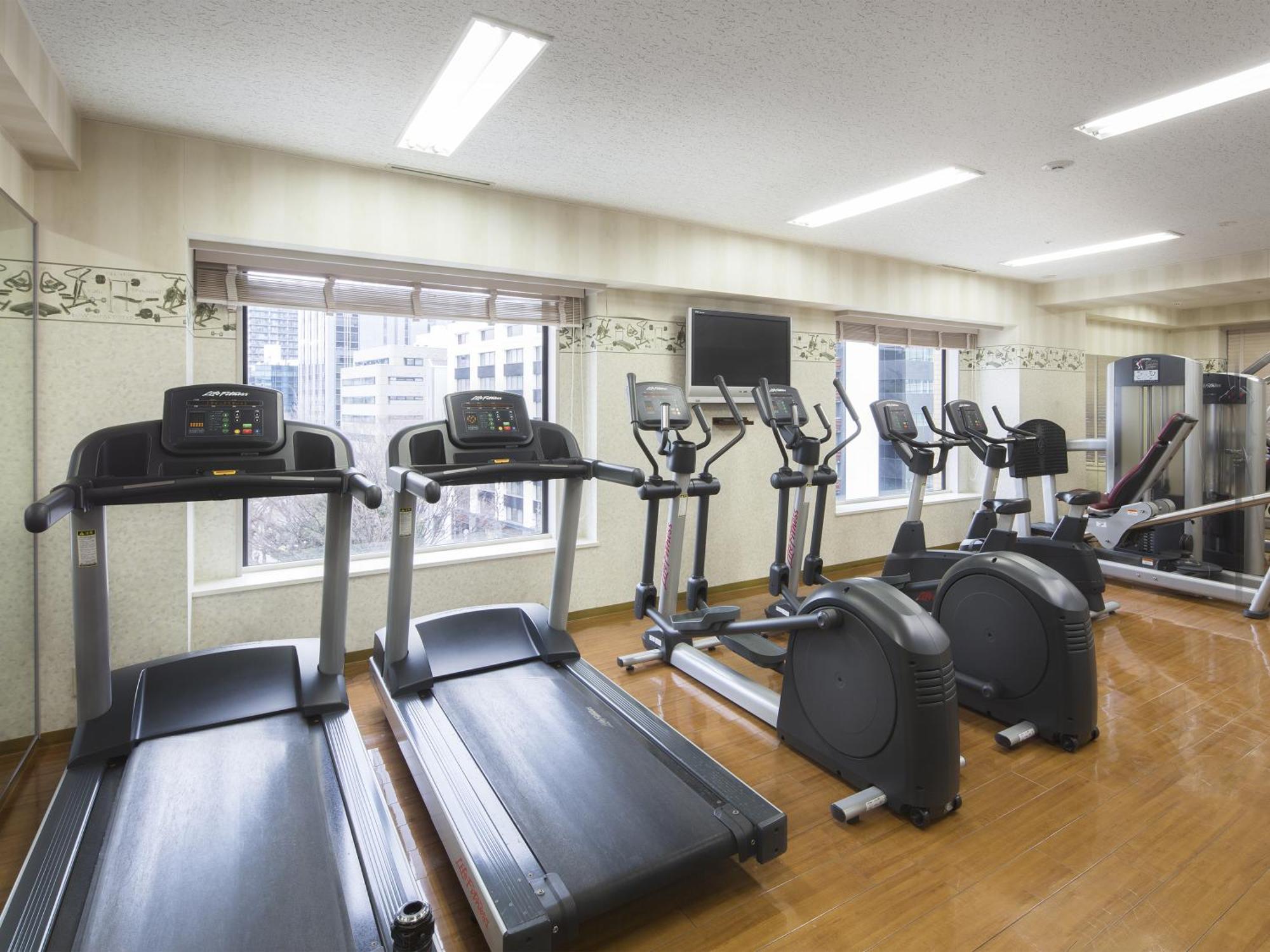 Nagoya Kanko Hotel Zewnętrze zdjęcie A gym at a hotel
